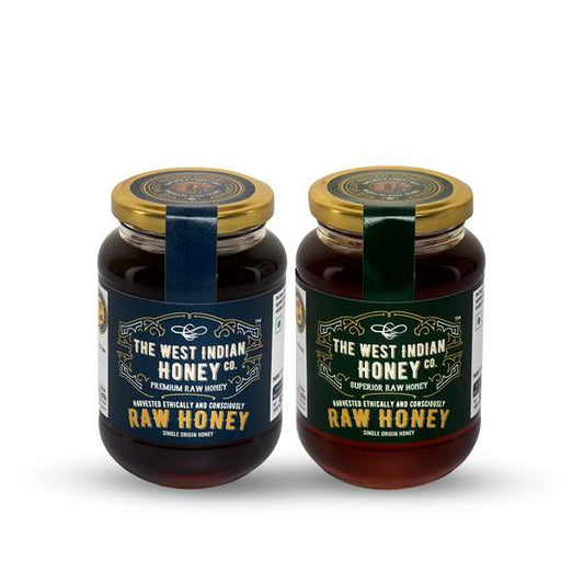 Raw honey combo (premium & superior honey) - 500gm each