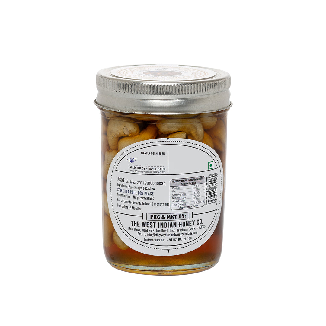 Raw Honey with Cashews