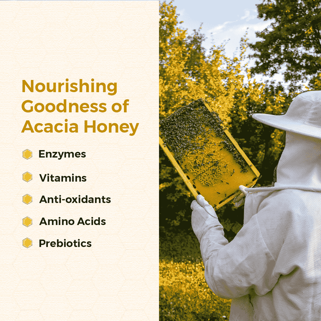 acacia honey nutritional information