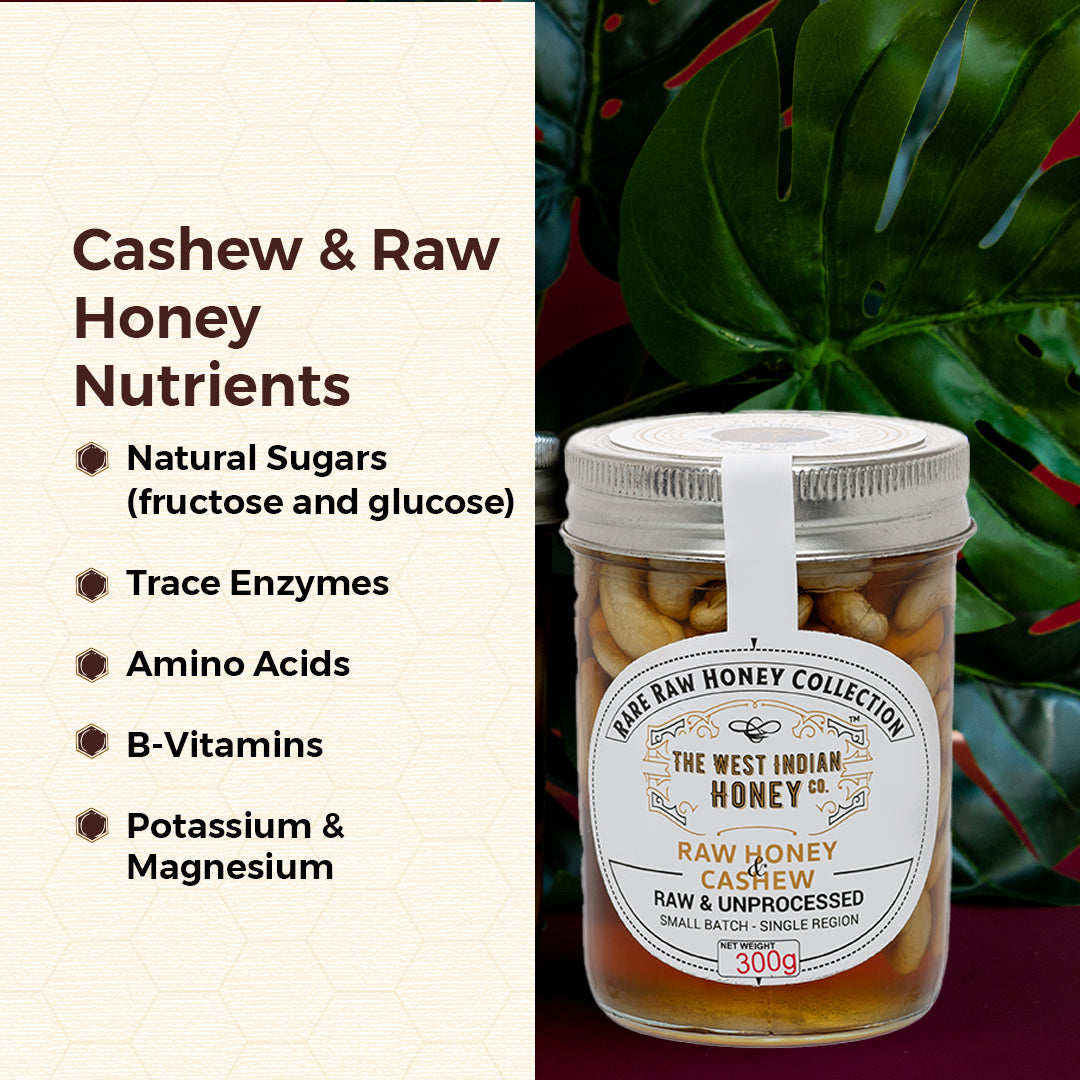 Raw Honey with Cashews
