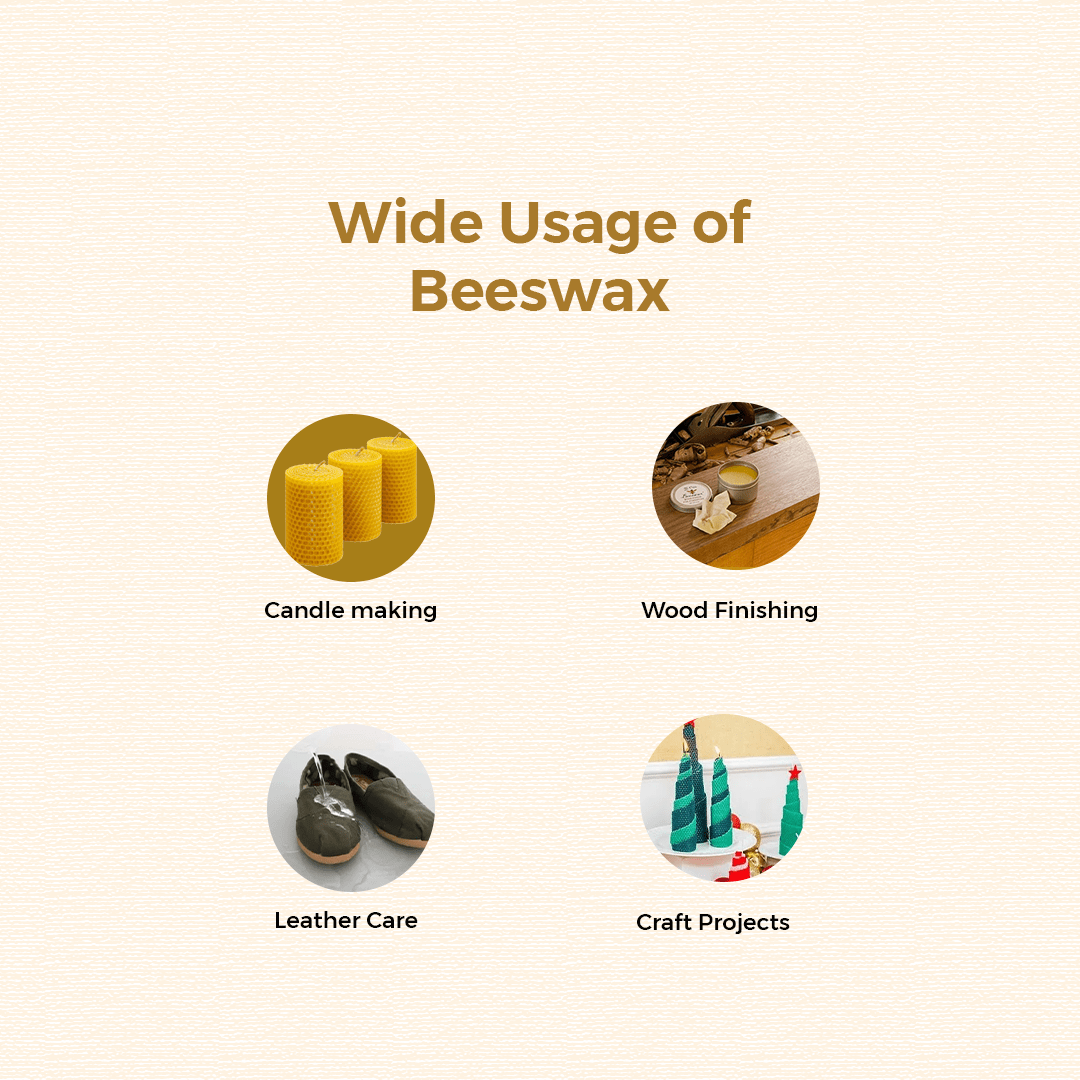 Bees wax sheet uses