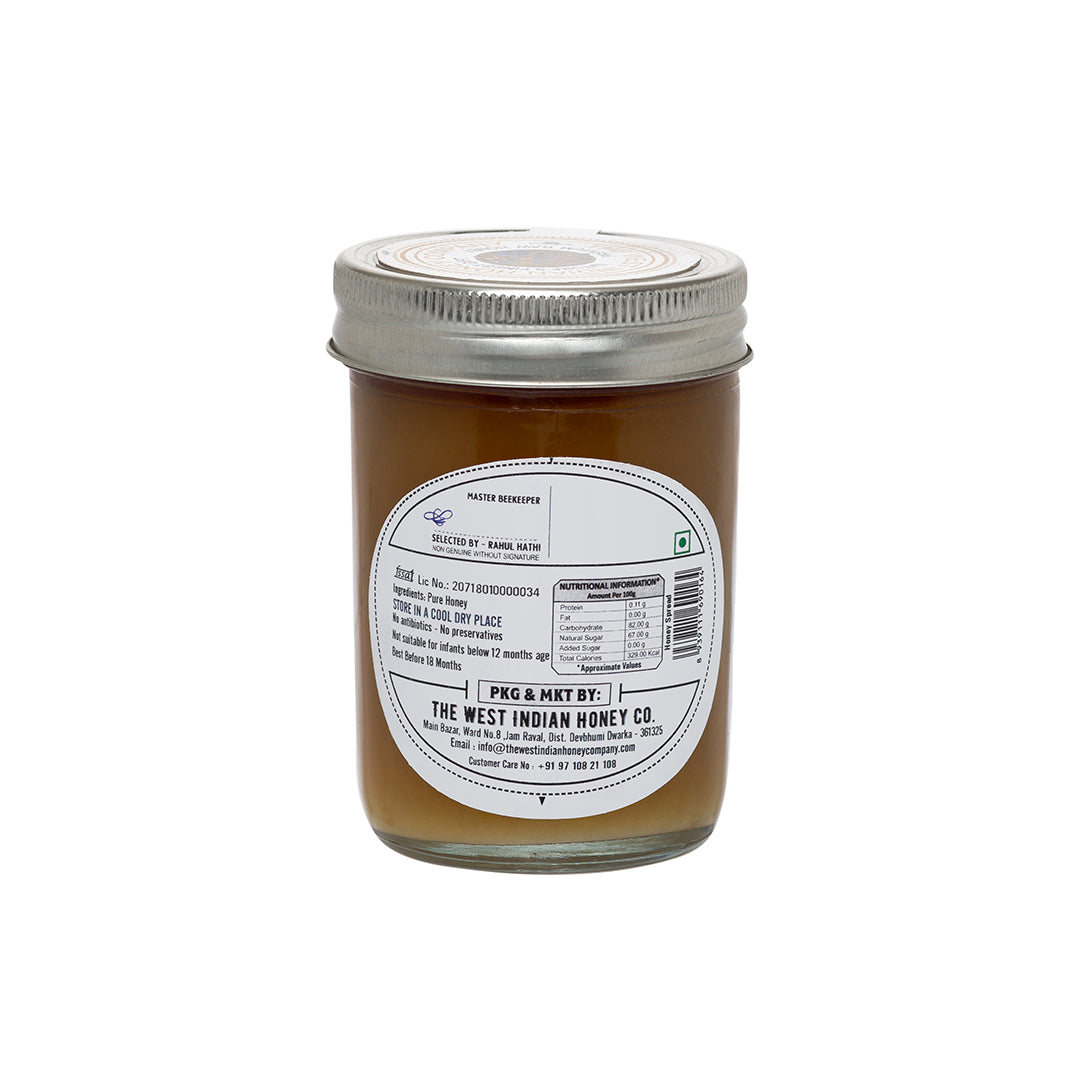 Raw Honey Spread, 300 g | 100% Pure & Unprocessed