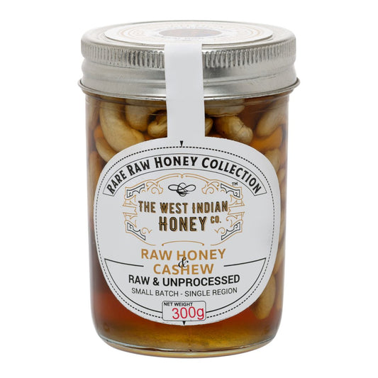 Raw Honey with Cashews, 300g
