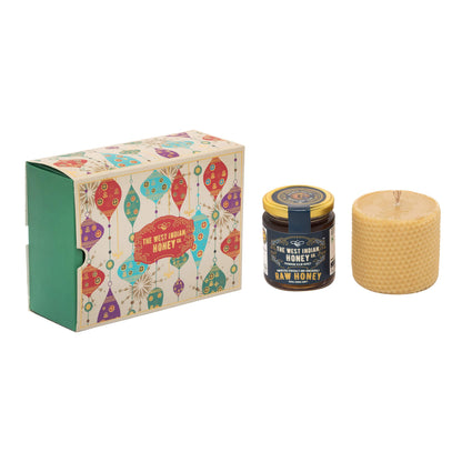 Sunshine Gift Hamper - honey & beeswax candle gift combo