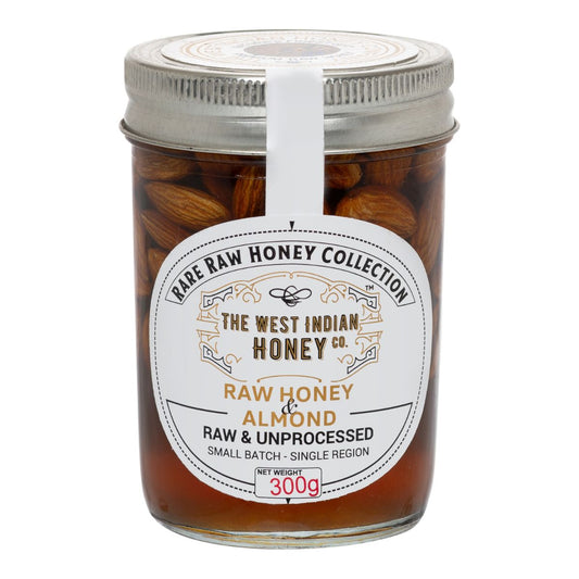 Raw Honey with Almonds