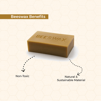 Beeswax brick benefits