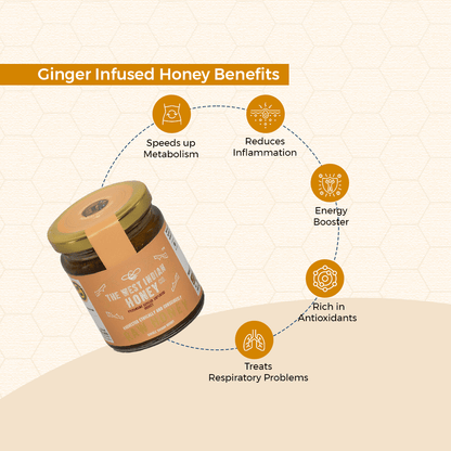 Ginger Infused Honey benefits
