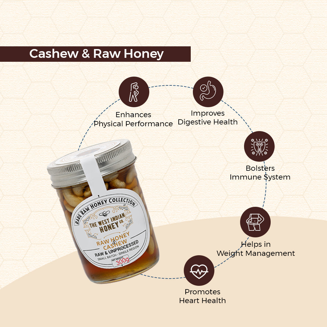 Raw Honey with Cashews