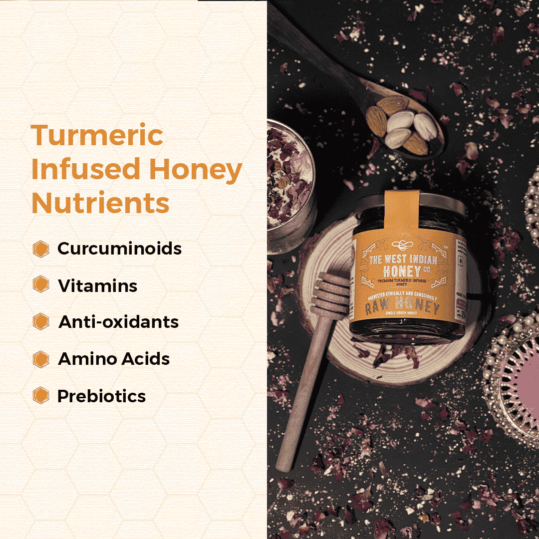 Turmeric honey nutrients info