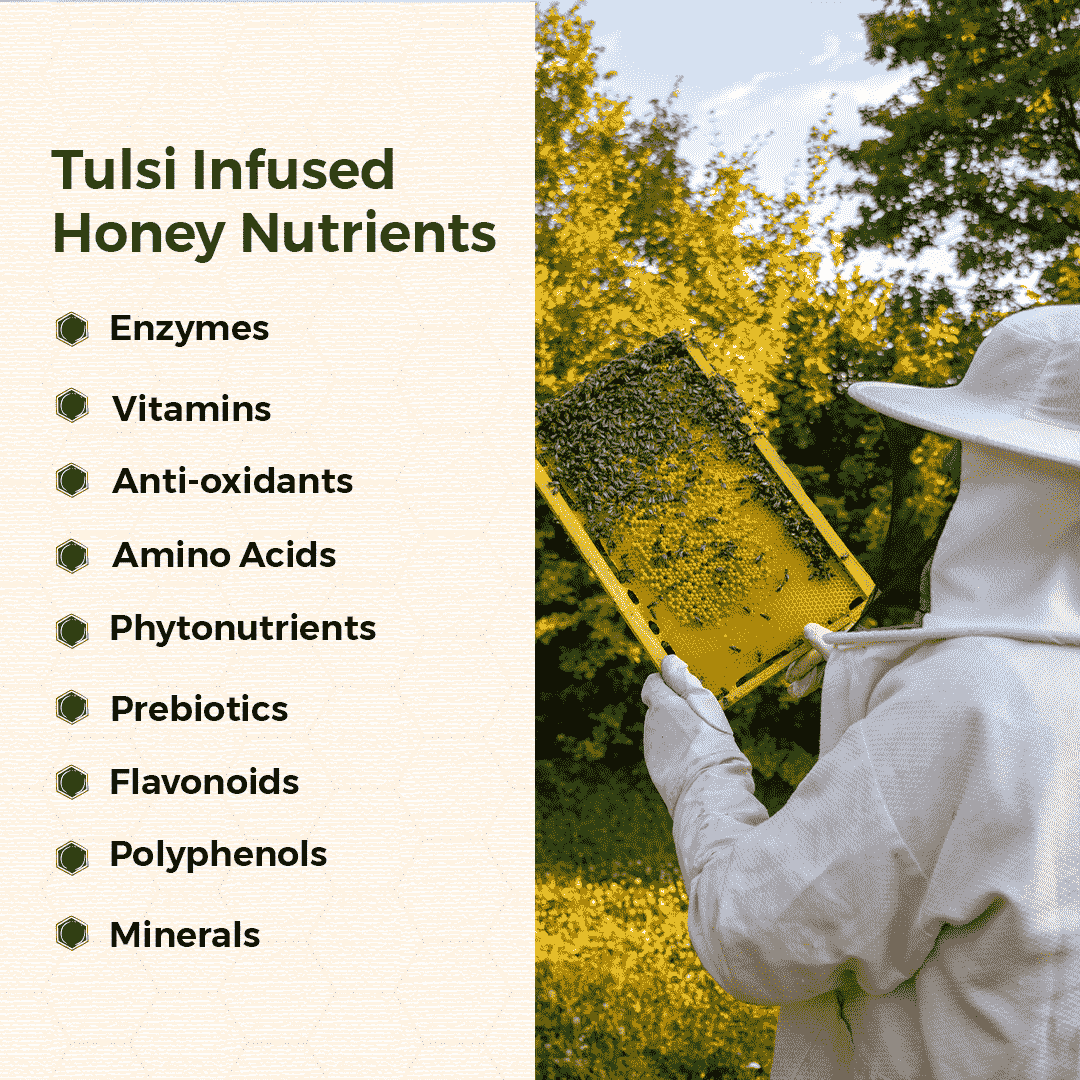 tulsi honey Nutrients