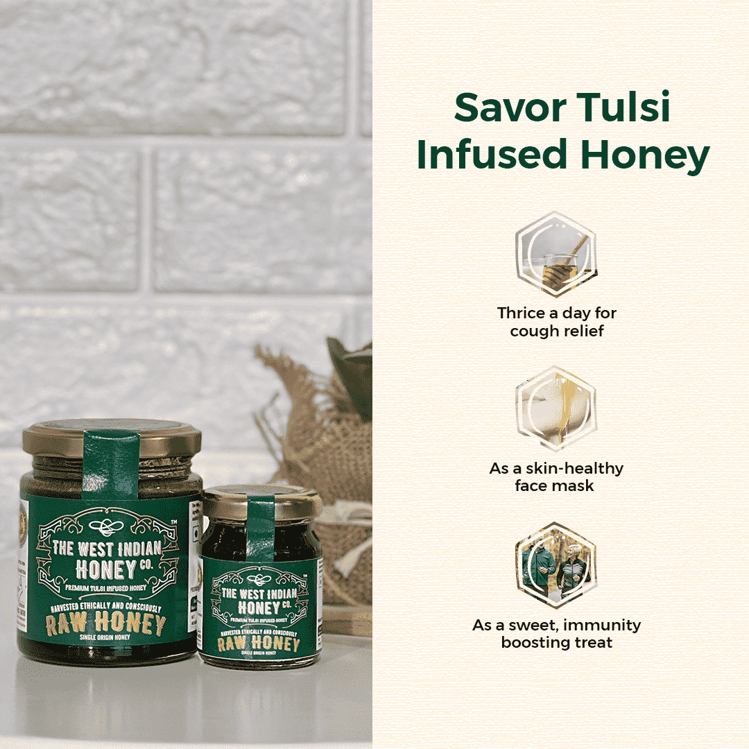tulsi honey used for