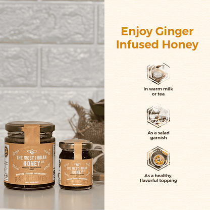 Ginger Infused Honey uses