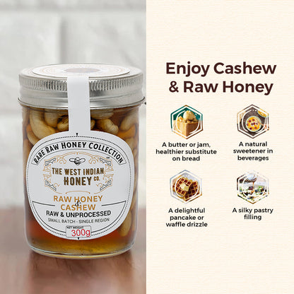 Raw Honey with Cashews
