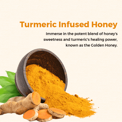 Turmeric infused honey 