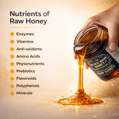 Raw Unprocessed Premium Honey