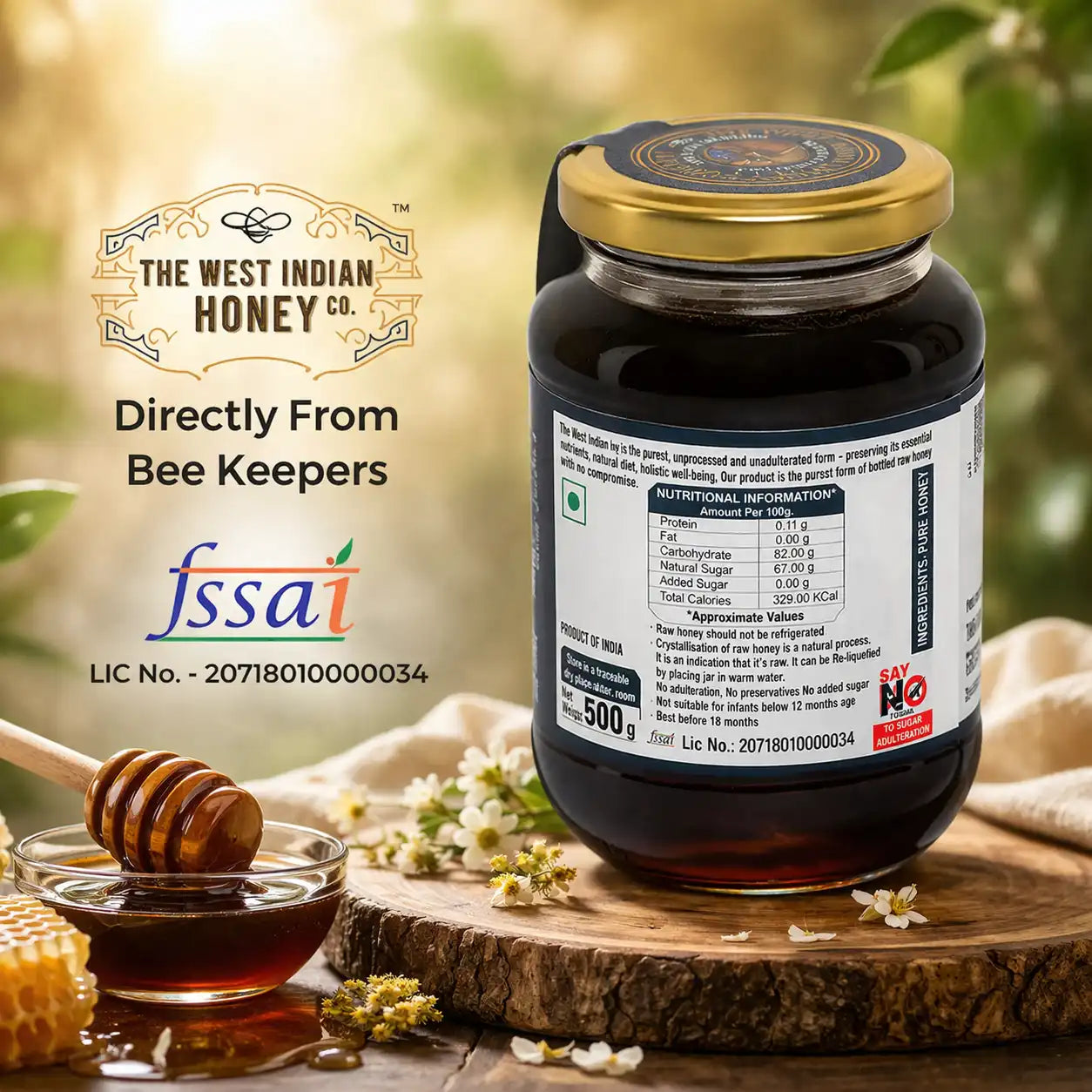 Raw Unprocessed Premium Honey