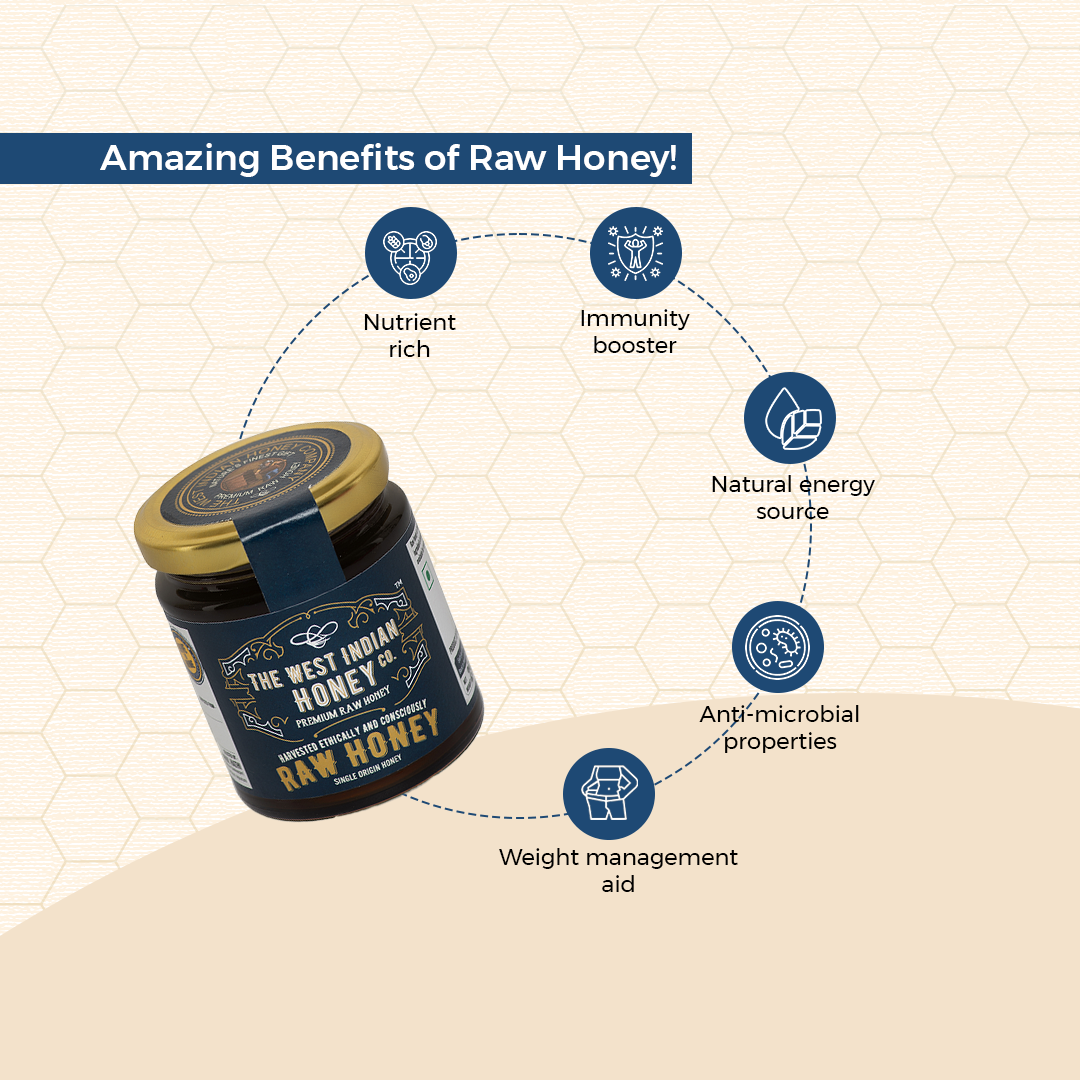 Premium raw honey benefits