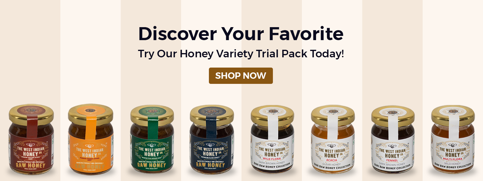 Raw Honey Trial Packs