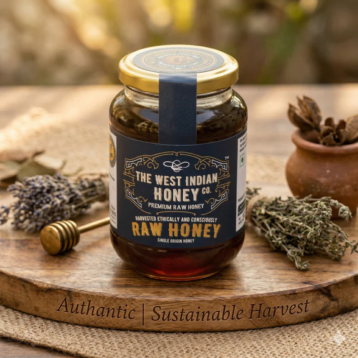 Raw Unprocessed Premium Honey, 500 g